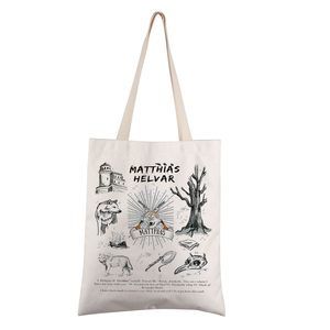Crows Novel Tote Bag Matthias Helvar Book Lover Tote Bag Matthias V :3